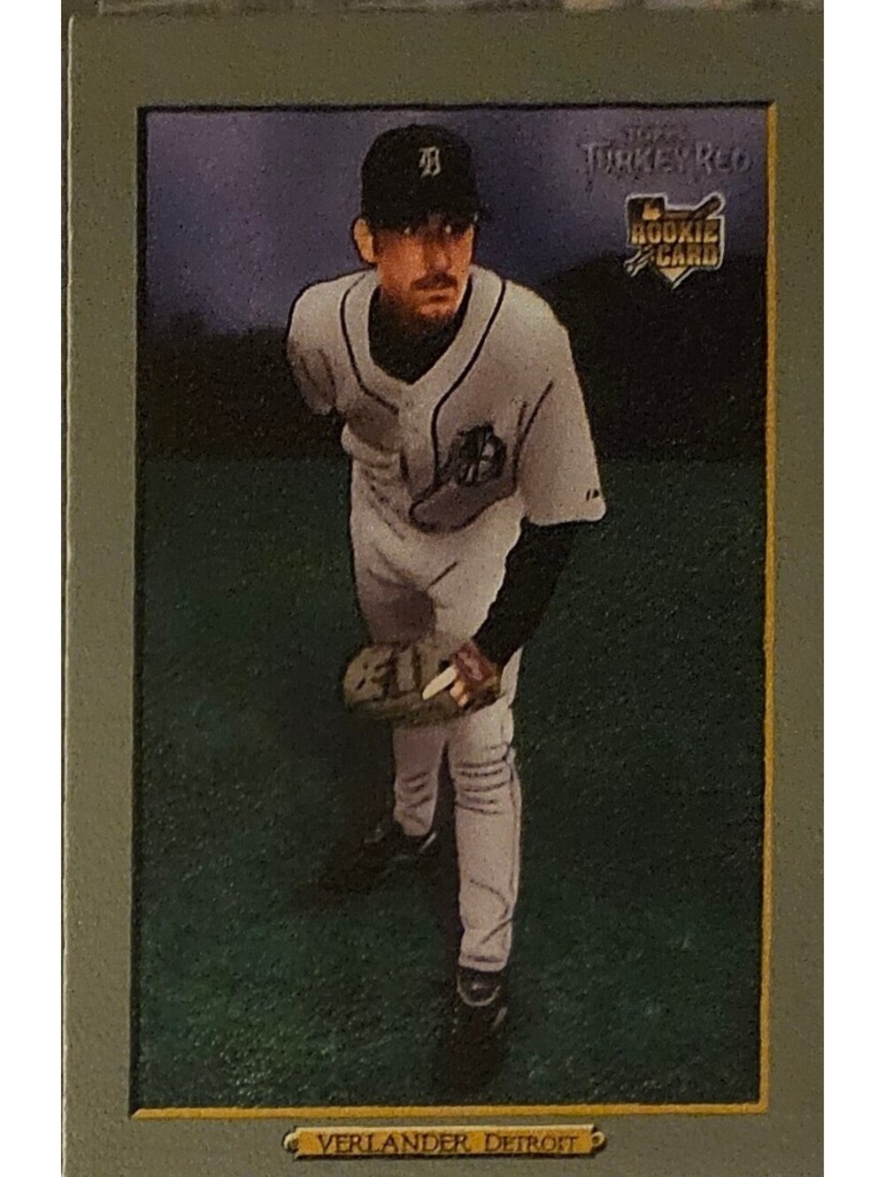 Justin Verlander (RC) - 2006 Topps Turkey Red - Rookie - Detroit Tigers